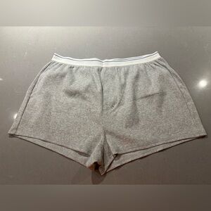 SKIMS Heather Gray Women's Athletic Shorts